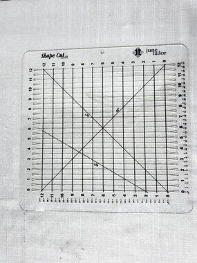 June Tailor The Shape Cut™ Transparent Acrylic  Ruler